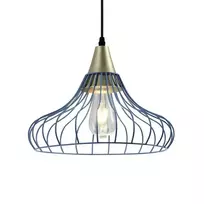 Pakabinamas šviestuvas Lubų šviestuvas LOTTE,2660,AC220-240V,50/60Hz,1*E27, IP20, skersmuo 33 CM, viengubas, mėly