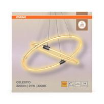 Šviestuvas lubų Osram, LED, 21W, 3000K, 2400lm.