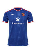 Adidas Performance - Manchester United Fc Away Jersey Women 26/27 - Sportiniai futbolo marškinėliai - Mėlyna