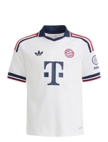 Adidas Performance - Fc Bayern München Away Jersey Youth 26/27 - Futbolo marškinėliai - Balta