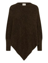 Cream - Crelsie Knit Poncho - Pončas - Ruda