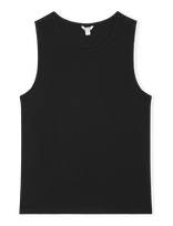 Organic Basics - Core Rib Tank 2-Pack - Laisvalaikio marškinėliai - Juoda