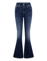 Replay - Newluz Flare Trousers Flare - Platėjančios kelnės - Mėlyna