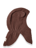 MINI A TURE - Matjeffi Teddyfleece Balaclava. Grs - Balaklava - Ruda