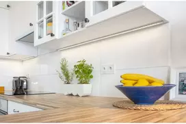 LED aliuminio profilis GLAX sidabro spalvos 3,05 m