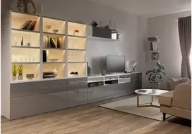 Aliuminio profilio LED cokolis, dygliuotas GLAX sidabro plokštelė 16 mm 3 m