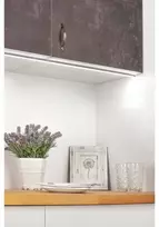 LED aliuminio profilis GLAX Mini sidabrinis 3,05 m