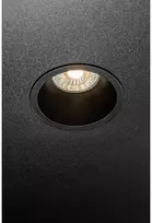 Lubinis taškinis šviestuvas KERLA, IP20, apvalus, Ø85x36mm, juodas
