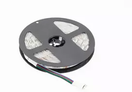 LED juosta FLASH, 300 LED, maks. 42 W, be gelio, 10 mm, ritinėlis 5 m, 12 V