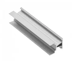 LED pertvara aliuminio profilis siauras, su dygliukais GLAX sidabro PLOKŠTELĖ 19 mm L= 300