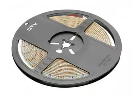 LED juosta FLASH, 3528, 300 LED neutralios baltos spalvos, 24 W, 8 mm, atspari vandeniui,