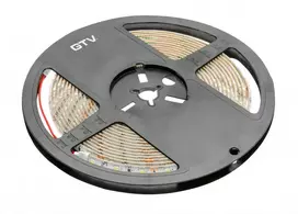 Blykstės juosta 2835, 300 LED neutralios baltos spalvos 4000K, 33W, atspari vandeniui 8 mm