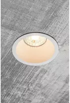Lubinis šviestuvas Lubinis taškinis šviestuvas KERLA, IP20, apvalus, Ø85x36mm, baltas