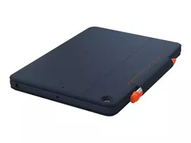 Logitech 920-010366 Dėklas su klaviatūra ir jutikliniu kilimėliu, mėlynas, iPad (7, 8, 9 kartos)