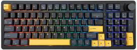White Shark Klaviatūra žaidimams Baltas Shark Excalibur juoda KTT Wine Raudona RGB Hot-Swap
