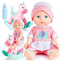 Lėlė „Baby Sweet Love“ su supamuoju arkliuku