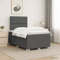 LED lovos čiužinys su LED apšvietimu Tamsiai pilka 120 x 200 cm
