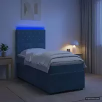 LED lovos čiužinys su LED apšvietimu Mėlyna 100 x 200 cm