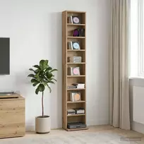 CD spinta Artisano ąžuolo 33 x 23,5 x 175 cm Apdirbta mediena
