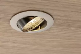 Lubinis šviestuvas PORTO-K lubinis taškinis šviestuvas, IP20, apvalus, inox, reguliuojamo kampo, TYPE 5515