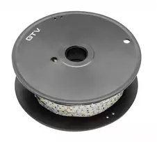 Blykstės juosta 2835, 300 LED neutralios baltos spalvos 4000K, 30W/5m, be gelio, 8 mm, rit