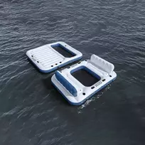 Bestway Hydro-Force Plūduriuojanti Sala 2 vnt. PVC Balta ir mėlyna