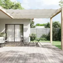 Vertikali markizė, baltos spalvos, 100x1000cm, oksfordo audinys