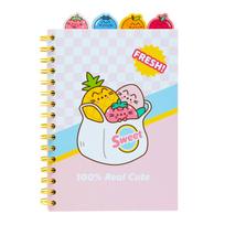 Pusheen Fruits A5 užrašų knygelė