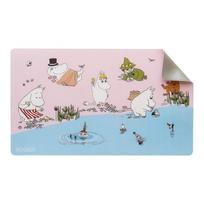 Moomins XL dirbtinės odos stalo kilimėlis, 60 × 35 cm