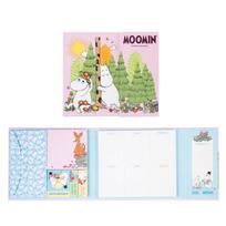 Moomins A4 savaitinis planuoklis su lipniais lapeliais