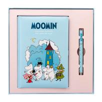 Moomins A5 užrašų knygelė su rašikliu