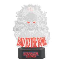 Stranger Things Bad To The Bone LED naktinė lempa, 16 × 24 cm