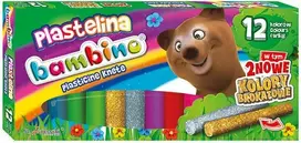 Plastelina 12kol Bambino p10 MAJEWSKI