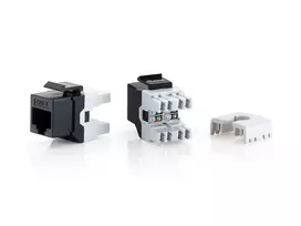 Equip Cat.6 Unshielded Keystone Jack LSA, 8pcs/pack