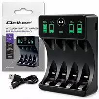 Battery charger for NiMH type R03 AAA R6 AA LCD