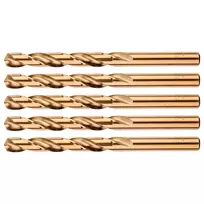 HSS-Co metalo grąžtai, 10,0 mm, 5 vnt.