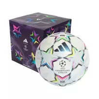 „adidas“ futbolo kamuolys „UCL League 26/27 League Stage Box“, baltos, mėlynos, rožinės ir žalios spalvų, KE9771 4