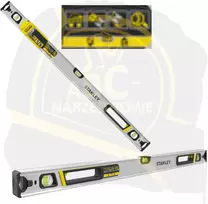 „Stanley“ magnetinis gulsčiukas „fmax xtreme boxbeam“, 90 cm, 3 lib., 2 laikikliai, 0,5 mm/m