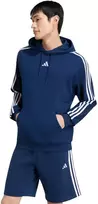 Bluza vyriška adidas Essentials 3-Stripes French Terry Hoodie tamsiai mėlyna KY4203 (L)