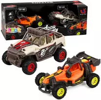 Lean Toys Visureigių bagių rinkinys su šviesos ir garso efektais, 2 vnt., 14 cm