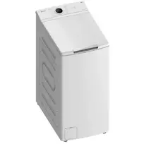 Midea | Skalbimo mašina | MF100T70BA10/W-HR | Energy efficiency class A | Top loading | Skalbimo talpa 7kg | 1200 RPM | Gylis 61 cm | Plotis 40 cm | Ekranas | LED | Steam function | Baltas