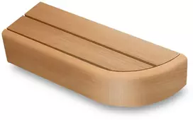 Galinis gulto elementas moduliniams pirties gultams, Alksnio mediena