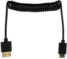 Mitoya HDMI Laidas - 50cm Spiralinis HDMI į Mini HDMI 2.1 8K 60Hz 48Gbps