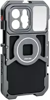 Telefono Dėklas - VRIG iPhone 14 Pro Max Aliuminis su Hot Shoe System ir Veidrodžiu