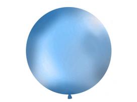 Didelis balionas 100 cm round Pastel, mėlynas