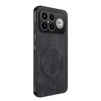 For Poco F8 Ultra Luxury New Armor Shockproof Case For Mi POCO F8 Ultra Leather Skin Feel Phone Protective Cover Magnetic Cases POCO F8 Ultra juoda