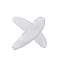 Silicone Nose Pad Increase Flexible Eyeglasses Nosepads Anti-Slip Lightweight Eyewear Lift Supply Children Accessories white