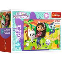 Dėlionė su katinais Trefl Gabbys DollHouse, 20 d.