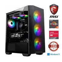 Kompiuteris Ryzen 5 5500 16GB 512GB SSD 1TB HDD RX 580 8GB Windows 11