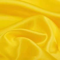 High Drape 150cm Wide Silky Satin Fabric for Dress Lining & Wedding Party Backdrop Soft Bridal Costume Sewing Material By Meter 100cm(L) X 150cm(W) yellow